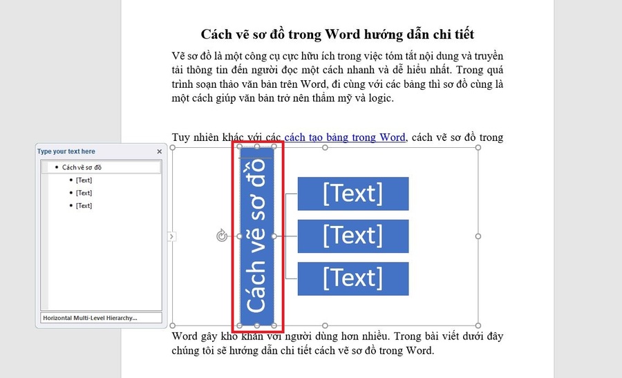 Cách Vẽ Sơ Đồ Trong Word Hướng Dẫn Chi Tiết