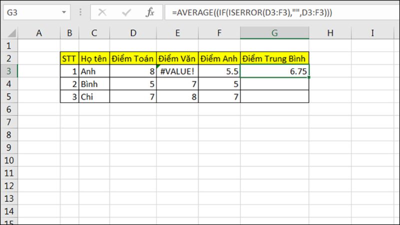 average-trong-excel-3