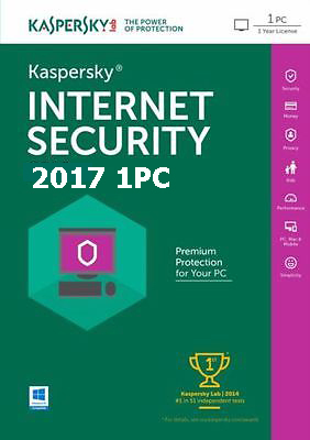 Kaspersky Internet Security 2018 dành cho 1PC