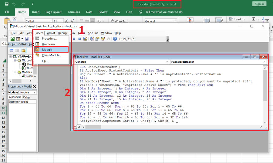 Cách Mở Khóa File Excel Khi Quên Mật Khẩu Đơn Giản Và Nhanh Nhất