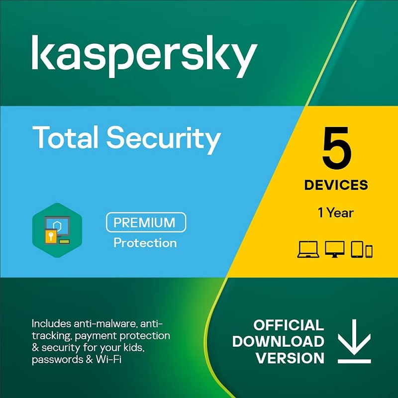Phần mềm diệt virus Kaspersky Total Security 