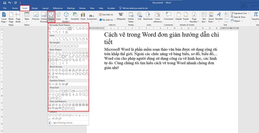 Bạn đã bao giờ thử vẽ một bức tranh trong Word chưa? Đó là một cách rất thú vị để tập trung trí não của bạn vào một dự án sáng tạo. Hãy xem hình ảnh liên quan để khám phá các tính năng vẽ độc đáo của Word!