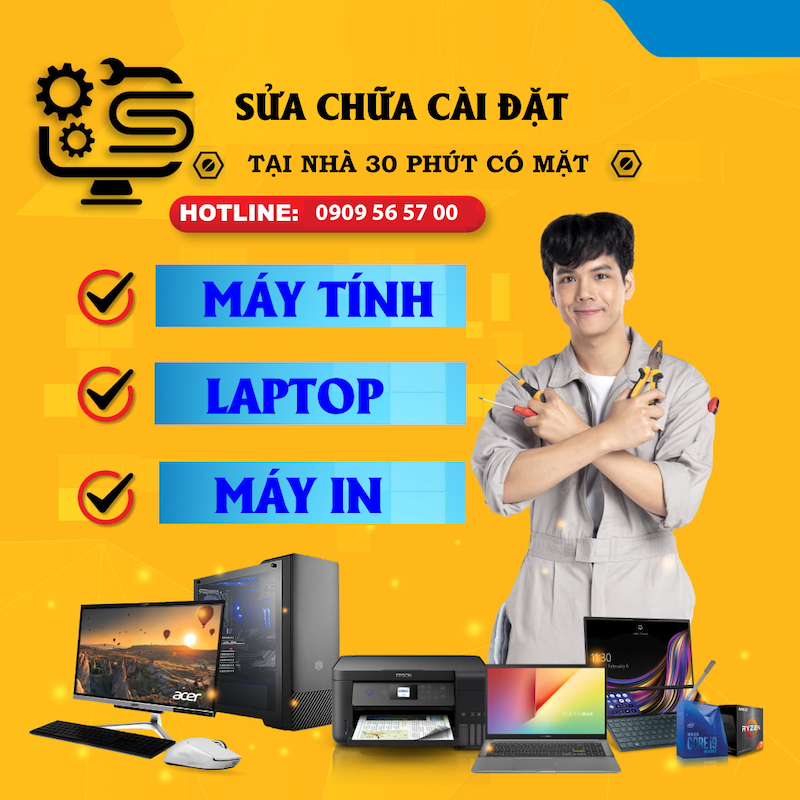  Dịch vụ cài đặt Windows tận nhà HCM