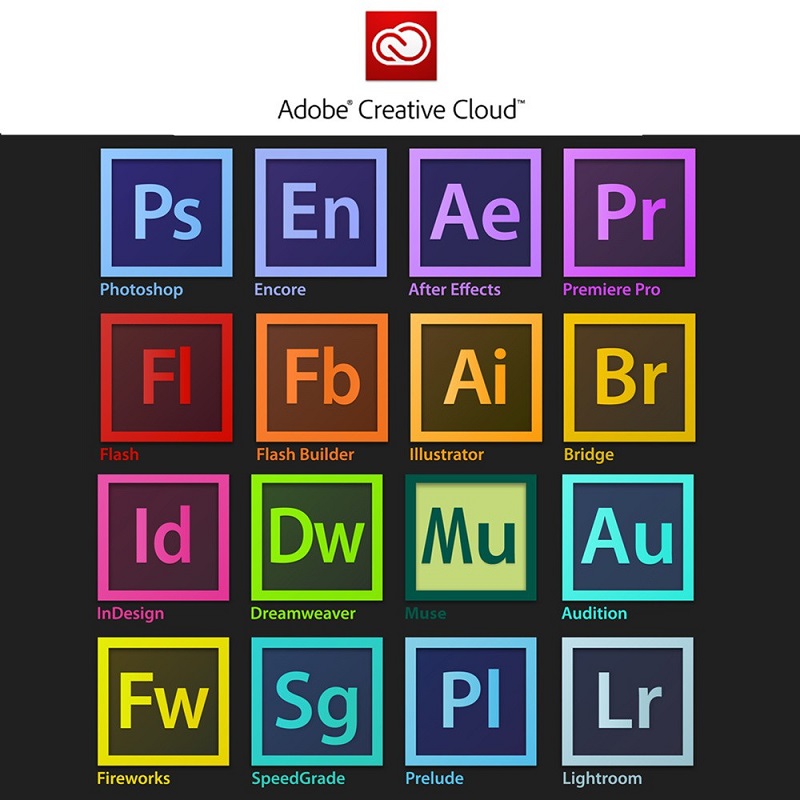 Phần mềm Adobe Full App 1 năm