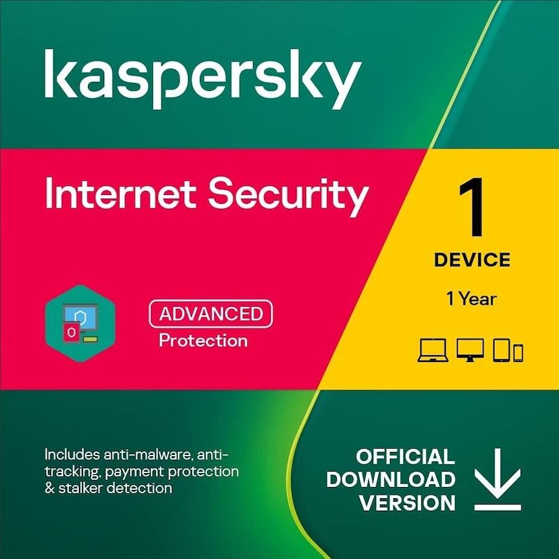 Phần mềm Kaspersky Internet Security 1 năm